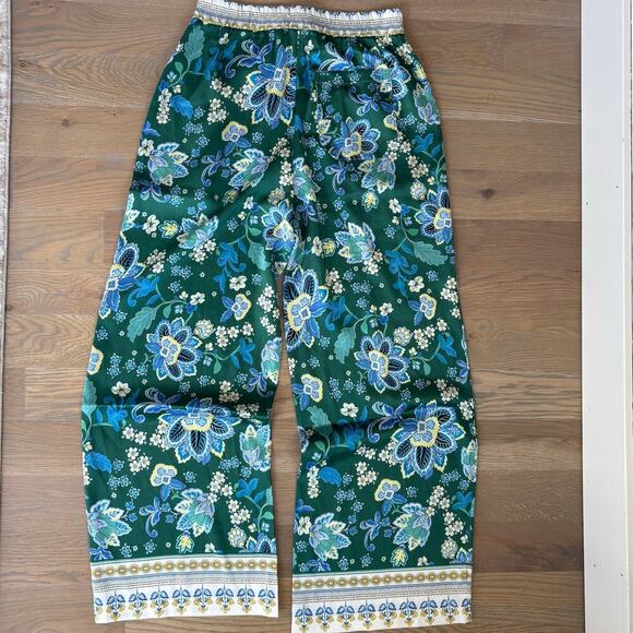 NWT Anthropologie Maeve Printed Floral Elastic Pull On Pants Women’s Size XS - Picture 4 of 9